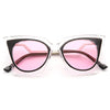 Kourtney Kardashian Style Pointed Cat Eye Celebrity Sunglasses