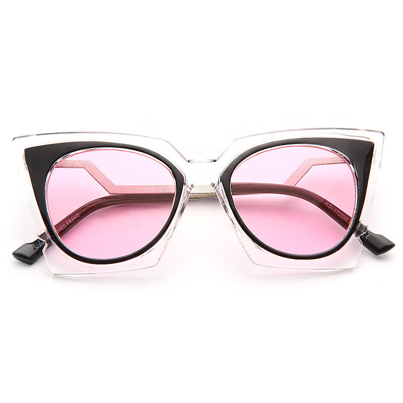Gwyneth Paltrow Style Pointed Cat Eye Celebrity Sunglasses