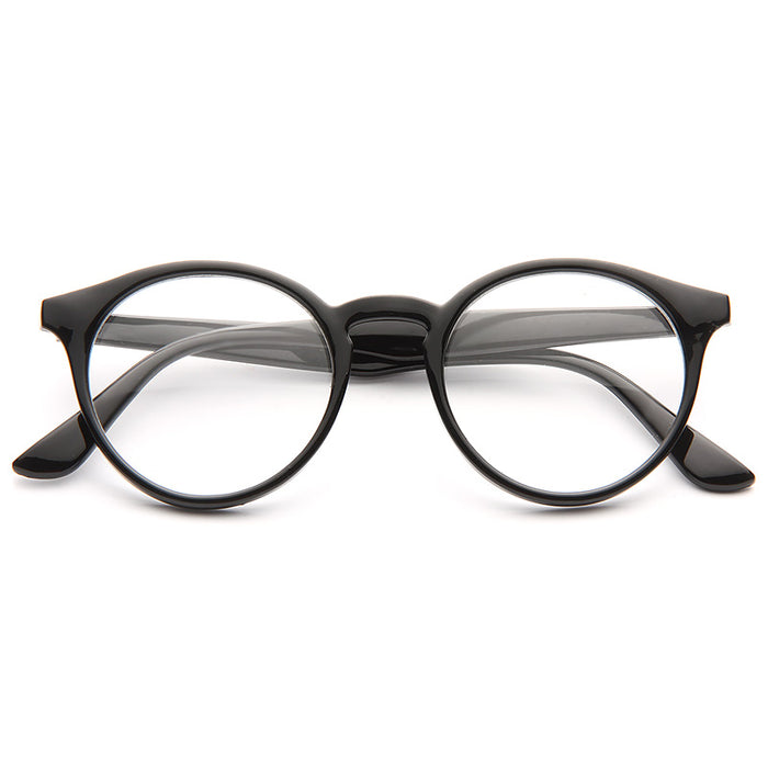 Grayson Oversized Round Clear Computer Glasses
