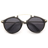 Hideaway Curved Bar Color Mirror Rounded Sunglasses