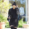 Kylie Jenner Style Rimless Color Mirror Flat Top Shield Aviator Celebrity Sunglasses