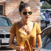 Alessandra Ambrosio Style 60mm Solid Lens Aviator Celebrity Sunglasses