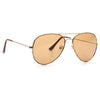 Hilary Duff Style 60mm Solid Lens Aviator Celebrity Sunglasses