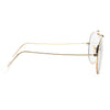 Classic 58mm Lightly Tinted Aviator Sunglasses