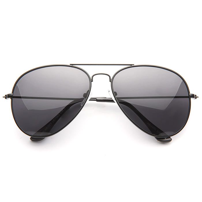 Classic 60mm Polarized Aviator Sunglasses