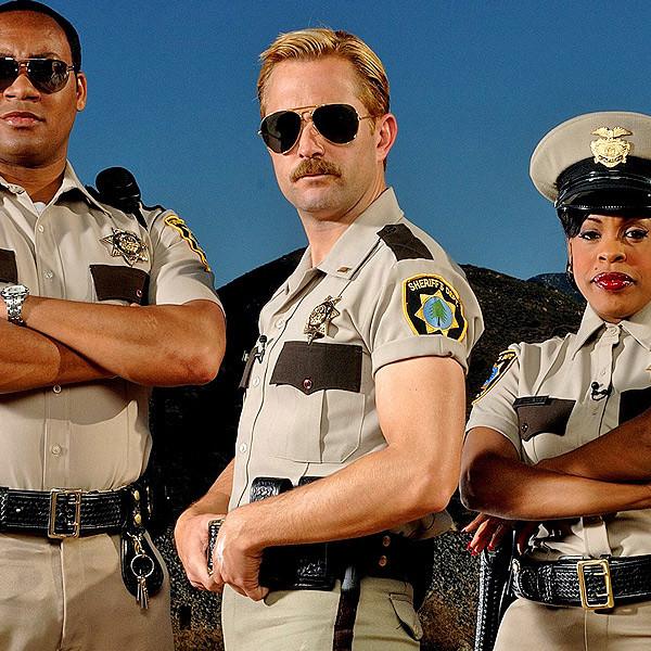 Lieutenant Dangle Reno 911 Aviator Sunglasses