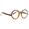 Miller Oversized Round Clear Glasses