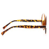 Miller Oversized Round Clear Glasses