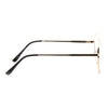 Alexander Metal Round Clear Glasses