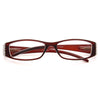 Charleston Rhinstone Skinny Clear Glasses