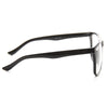 East Village Oversized Clear Horn Rimmed Glasses