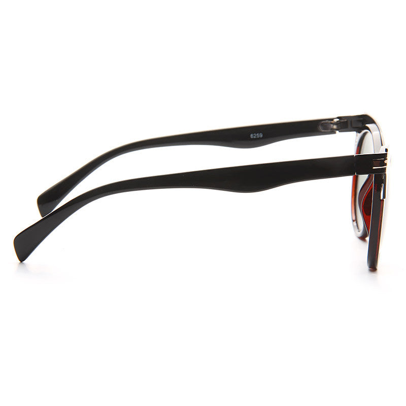 Trion Uisex Solid Lens Half Frame Sunglasses