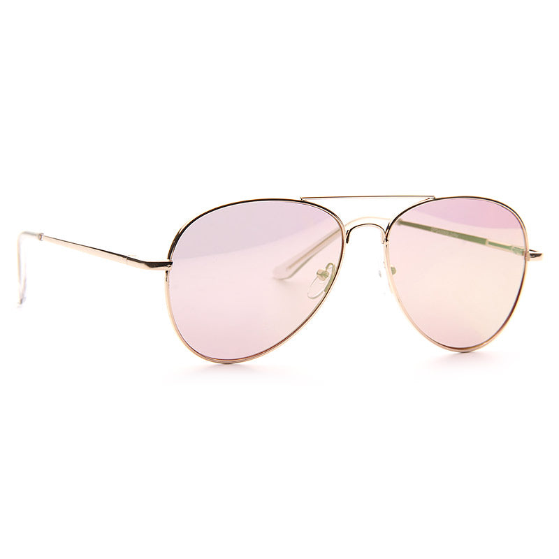 Hilary Duff  Style 56mm Color Mirror Flat Lens Aviator Celebrity Sunglasses