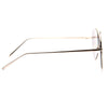 Luxe Classic 60mm Color Mirror Flat Lens Aviator Sunglasses