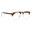 Peyton 4 Unisex Half Frame Clear Glasses