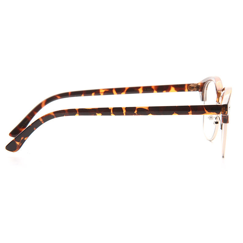 Peyton 4 Unisex Half Frame Clear Glasses