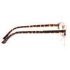 Peyton 4 Unisex Half Frame Clear Glasses
