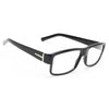 Ashbourne Unisex Squared Clear Computer Glasses