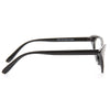 Nancy 2 Rhinestone Solid Frame Cat Eye Clear Glasses