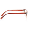 Nancy 2 Rhinestone Gradient Frame Cat Eye Clear Glasses