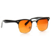 Peyton Unisex Blue Blocker Half Frame Sunglasses