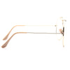 60mm Clear Aviator Glasses