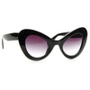 Lady Gaga Style Oversized Cat Eye Celebrity Sunglasses