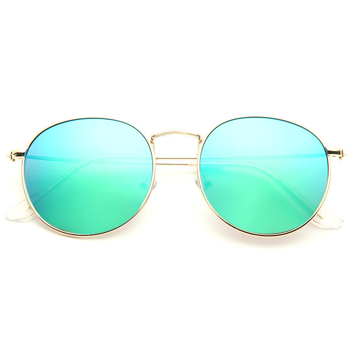 Ellington 3 Metal Rounded Color Mirror Sunglasses