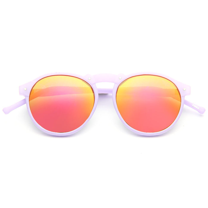 Rockton Unisex Rounded Frosted Sunglasses