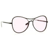 Duluth Mod Chain Embossed Light Tint Aviator Sunglasses