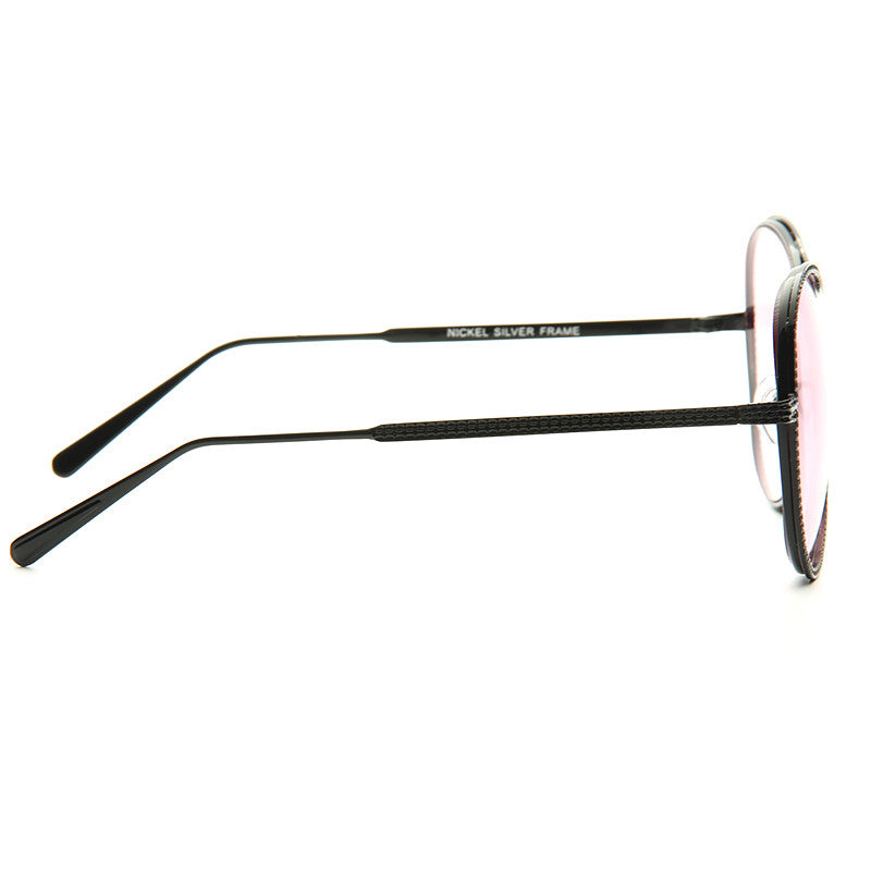 Duluth Mod Chain Embossed Light Tint Aviator Sunglasses