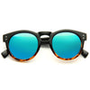 Alessandra Ambrosio Style Unisex Color Mirror Rounded Celebrity Sunglasses