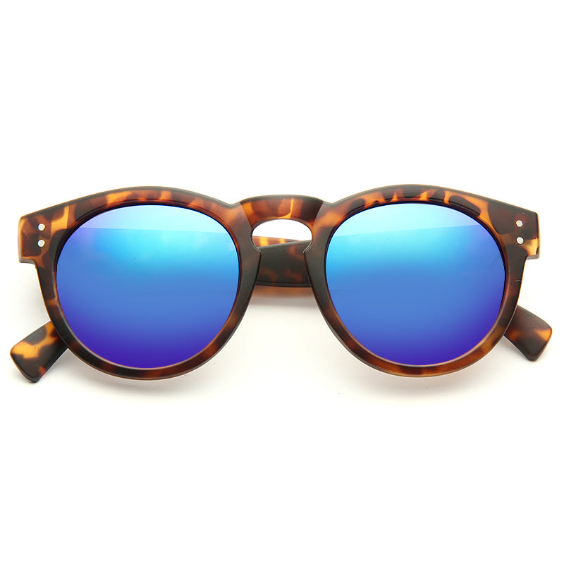 Prague Oversized Celebrity Designer Sunglasses (Blue) Blue