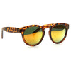 Behati Prinsloo Style Unisex Matte Rounded Celebrity Sunglasses
