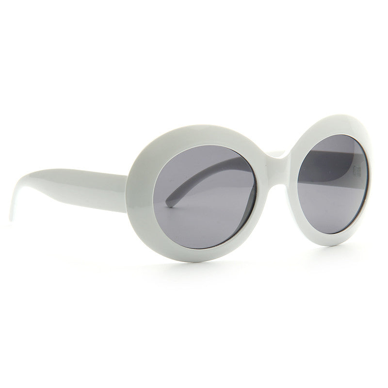 California Designer Inspired Oversized Round Sunglasses
