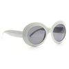 California Designer Inspired Oversized Round Sunglasses