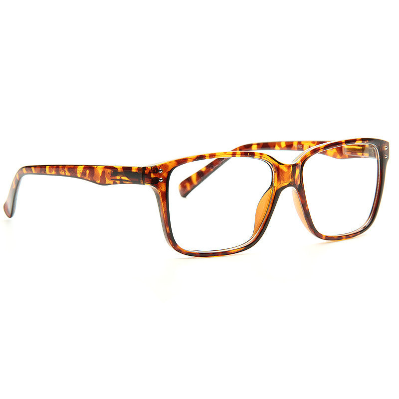 Abington Unisex Clear Horn Rimmed Glasses