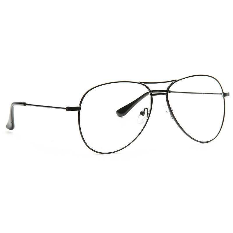 Forsythe Metal Clear Aviator Glasses