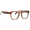 Goss Plastic Horn Rimmed Clear Glasses