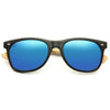 Remer Unisex Genuine Bamboo Horn Rimmed Sunglasses