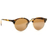 Kate Hudson Style Round Half Frame Celebrity Sunglasses