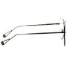 Brock Light Tint Metal Flat Lens Aviator Sunglasses