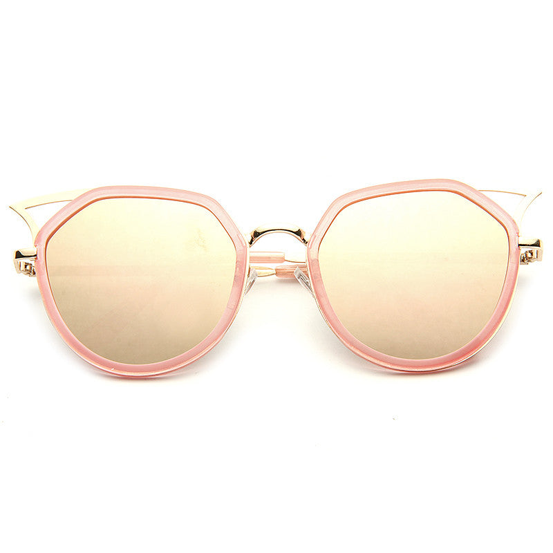 Nocturnal Designer Inspired Pointed Cat Eye Sunglasses
