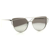 Gigi Hadid Style Flat Lens Color Mirror Celebrity Sunglasses