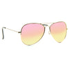 Kylie Jenner Style  60mm Color Mirror Aviator Celebrity Sunglasses