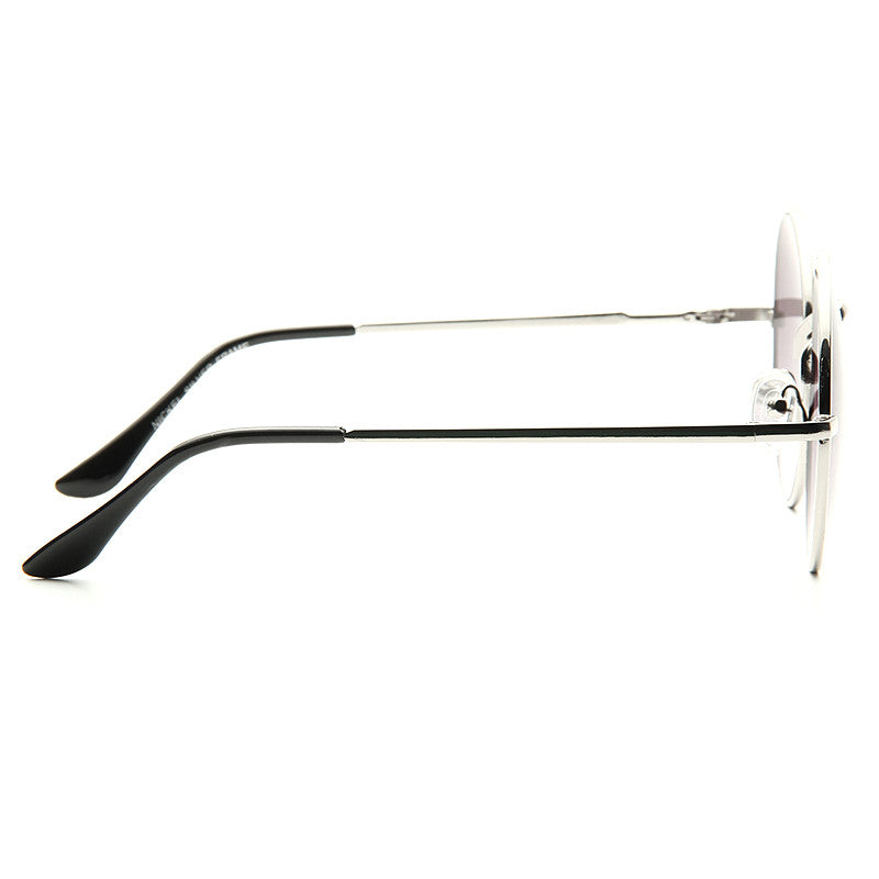 Cayce Unisex Round Metal Sunglasses