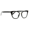 Lohman Pointed Cat Eye Clear Glasses