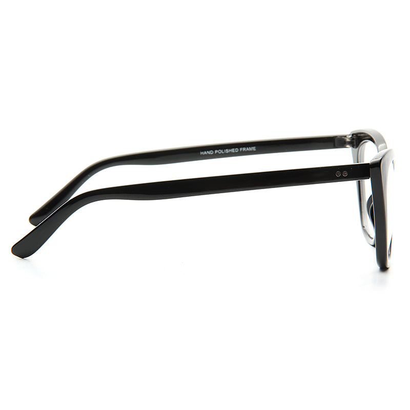 Lohman Pointed Cat Eye Clear Glasses