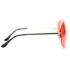 Porsche Designer Inspired Oversized Color Tint Sunglasses