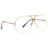 Porsche Designer Inspired Oversized Clear Glasses